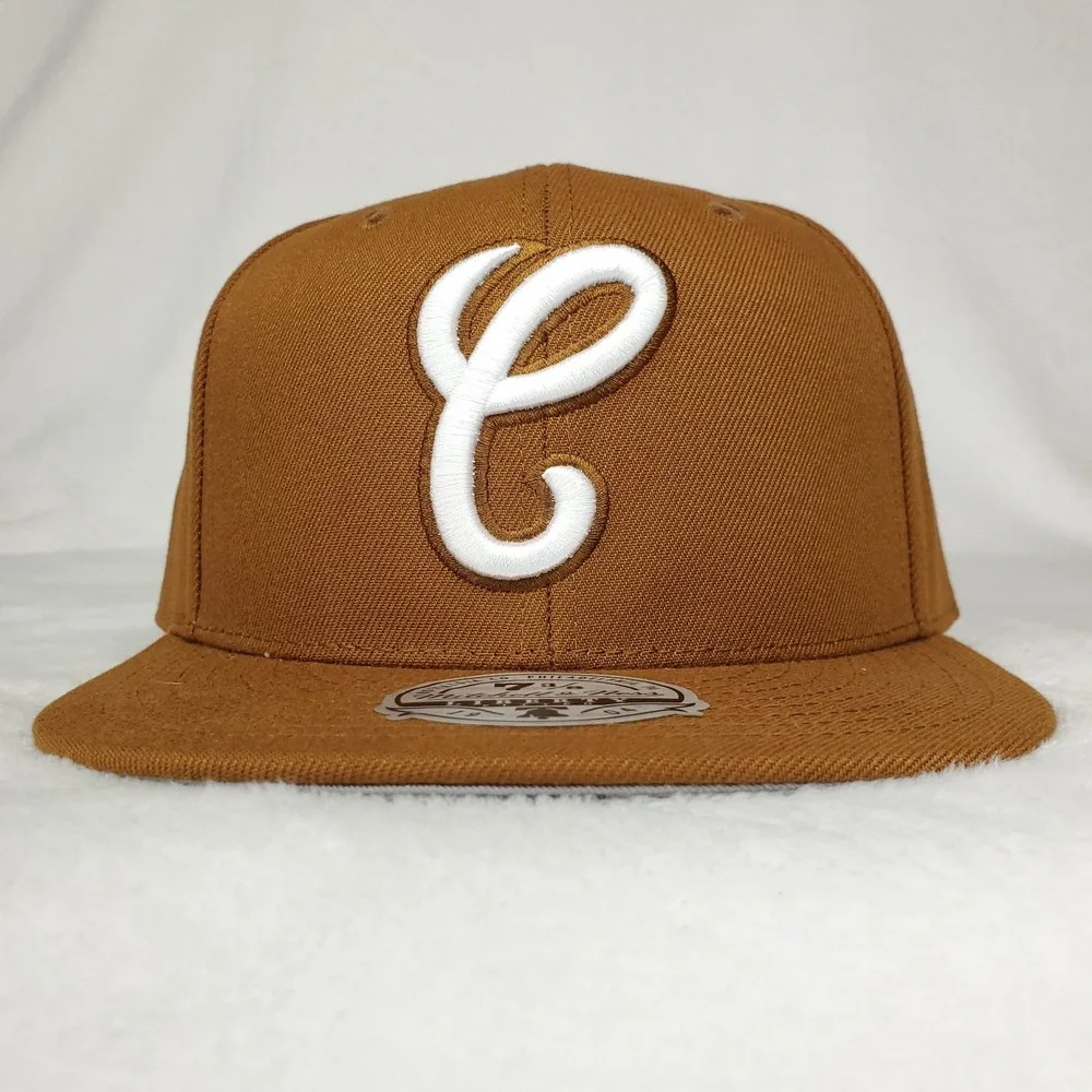 Chicago White Sox Mitchell &‎ Ness MLB Fitted 7 3/8 Liberty Fit Hat Cap Tan NWT